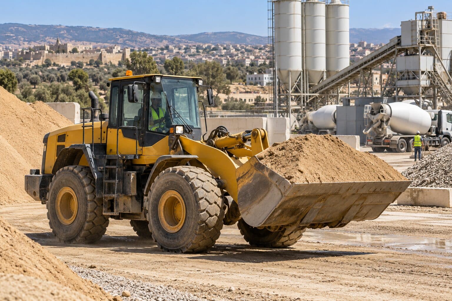 Chargeuse Komatsu WA380 (7 tonnes) à vendre au Maroc – BLUEBLOCK