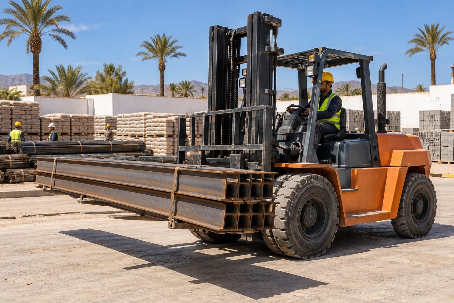 Chariot Élévateur Toyota 7T (7 tonnes) à vendre au Maroc – BLUEBLOCK